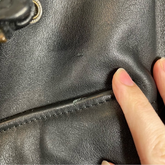 Fox Creek Commander Jacket Leather Black Motorcycle Large - Picture 11 of 14